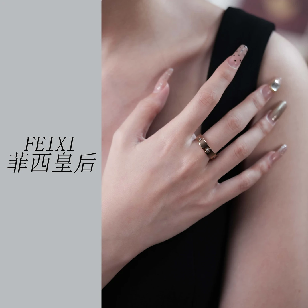 【菲西皇后】FEIXI/满Z时尚经典百搭戒指-F