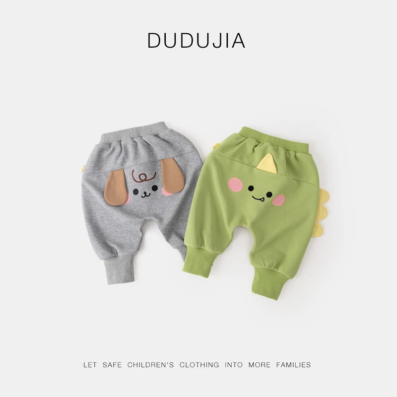 【现货】儿童宝宝春款pp裤新款男童女童长裤嘟嘟家BDG124ACK282