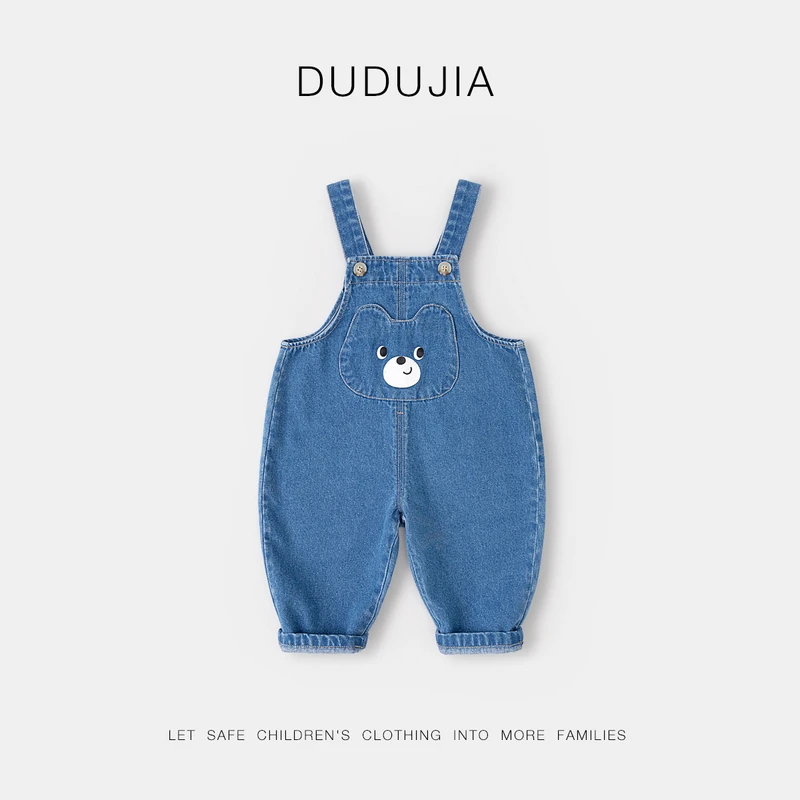 【现货】嘟嘟家宝宝卡通韩版背带裤BDC124ACK374