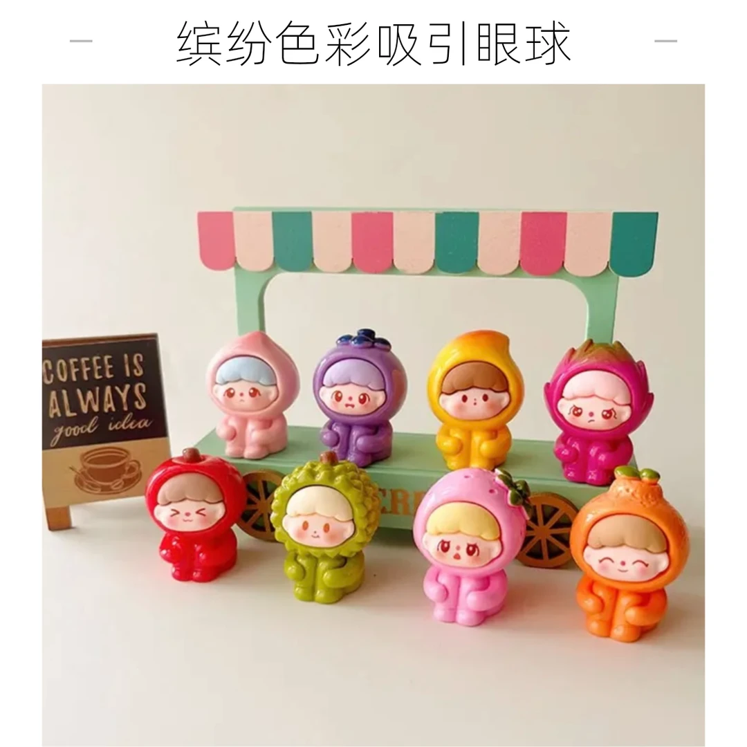 抱腿崽崽 夜光/实色三代树脂崽崽可爱玩具摆件DIY饰品