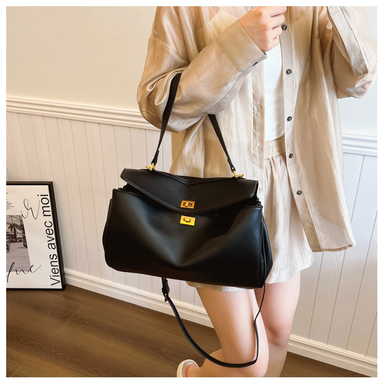 网红爆款托特包2024新款大容量包包高颜值腋下单肩包通勤斜挎包