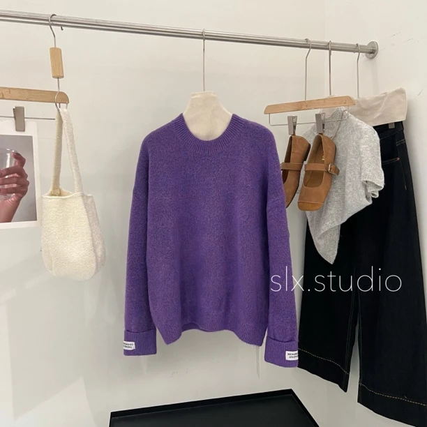 slx@ 5778 毛衣彩纱韩系