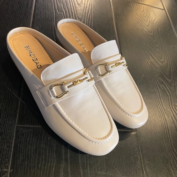 780-23时尚百搭平底半拖穆勒鞋