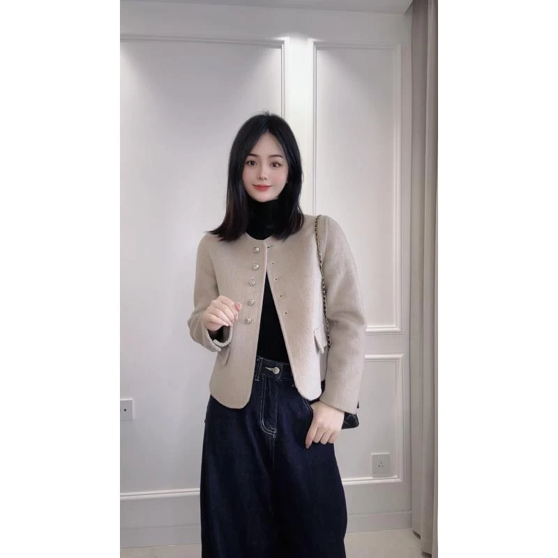 【如初见专属】轻奢休闲设计师百搭小香风外套07新款