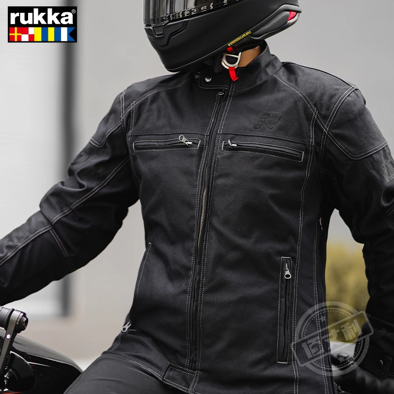【官方专卖店】RUKKA卢卡摩托车骑行服男雷莫Raymore透气新奇好货