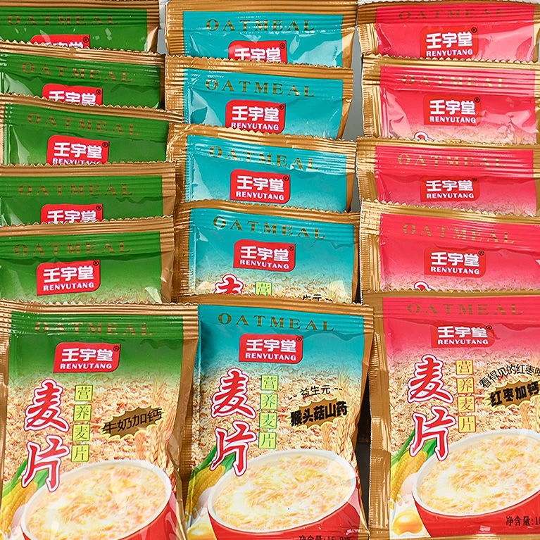 抗饿饱腹整箱牛奶红枣猴菇营养麦片早餐免煮代餐即食冲泡甜味燕麦