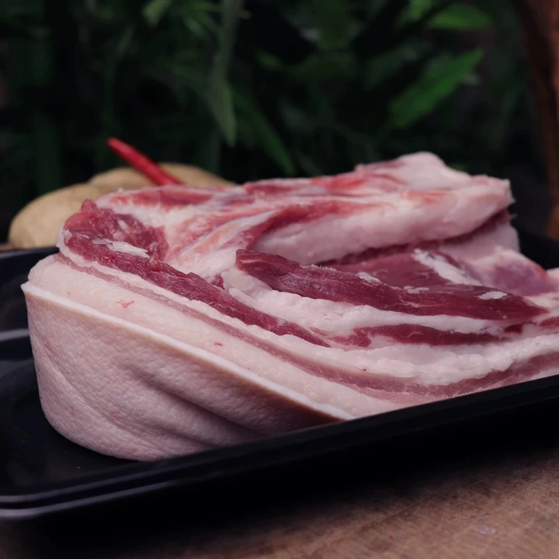 【五花肉】现称贵州本地熟食土猪肉