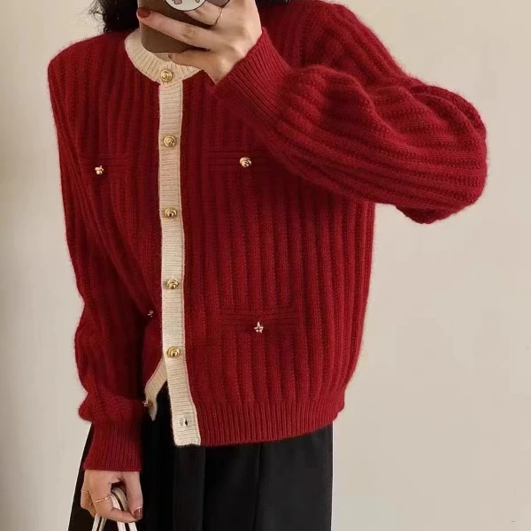 休闲时尚简约风针织羊毛衫专属链接[501-599]