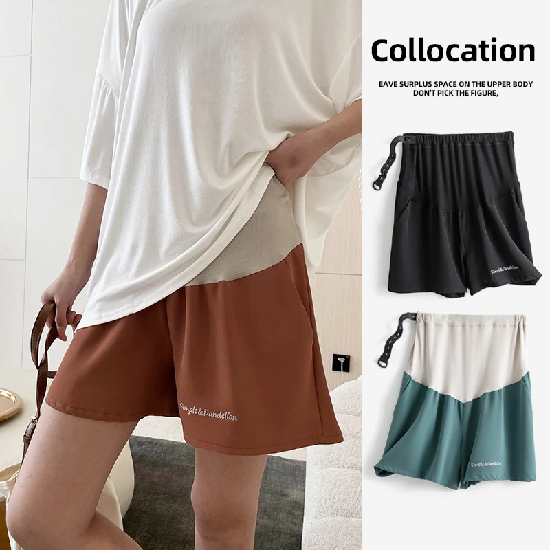 朴蒲孕妇装春夏2023孕妇裤短裤新款休闲孕妇短裤外穿女