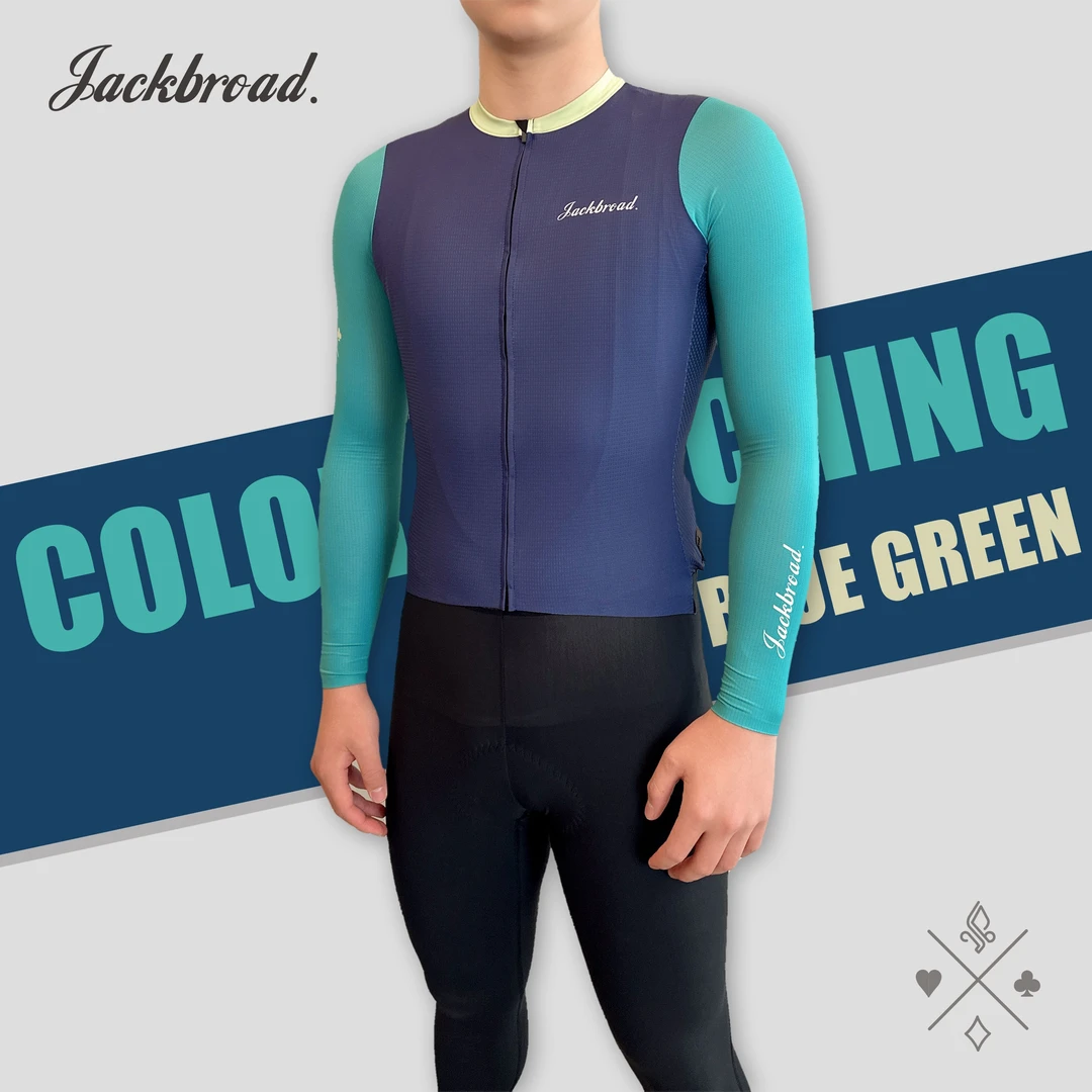 JACKBROAD  夏季骑行长袖男/女款 多色复古 防晒速干 #骑行服 CH