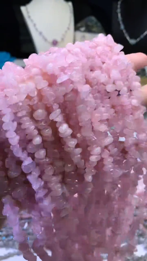 【闪购商品】水晶手链未镶嵌粉水晶