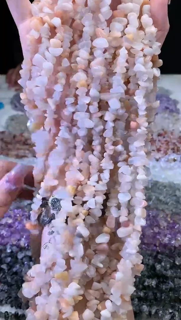【闪购商品】水晶手链未镶嵌粉东陵
