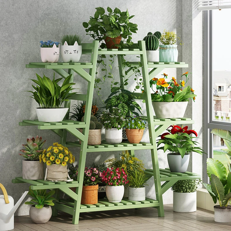 阳台花架置物架室内多肉爬藤花架子植物花盆架现代客厅落地式北欧
