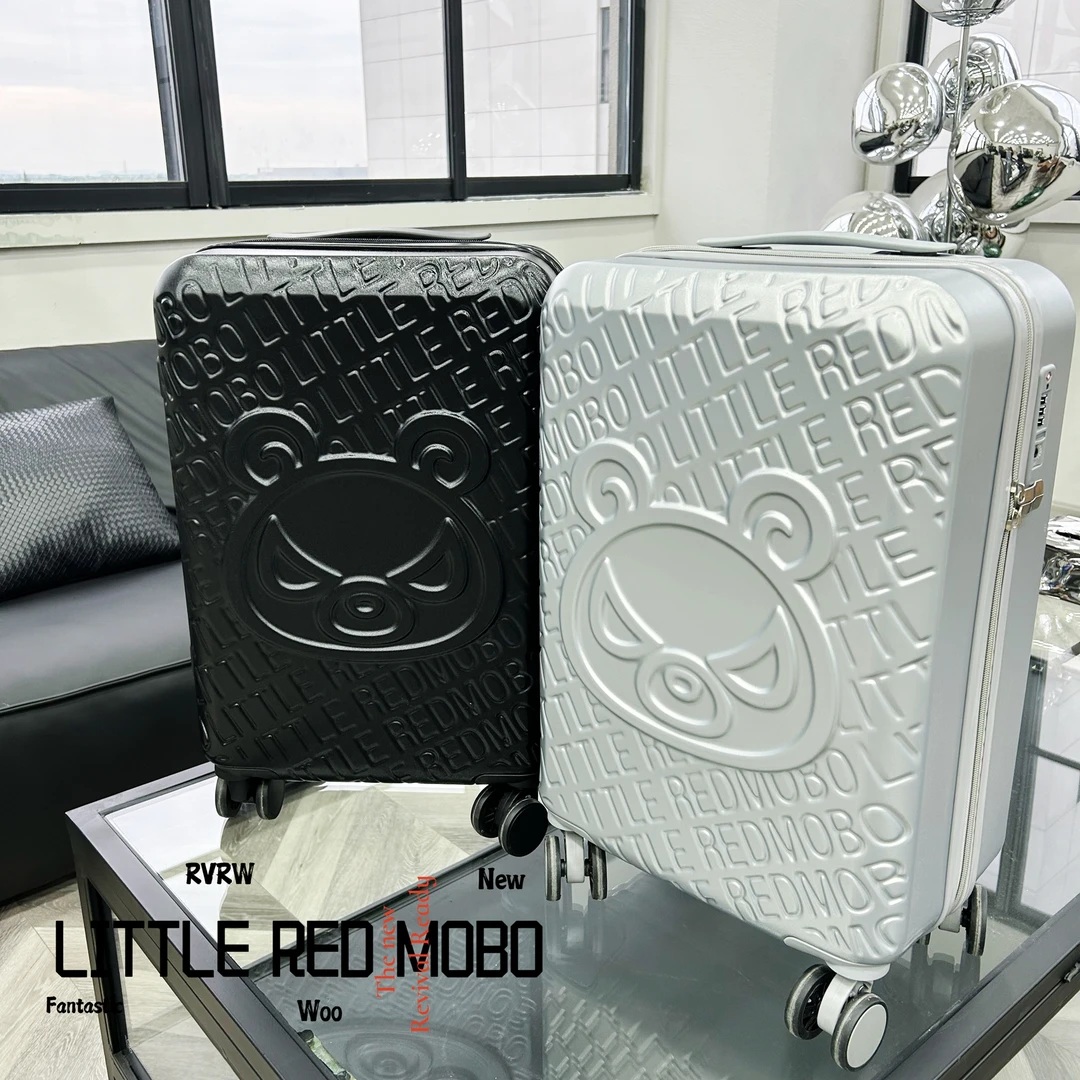 【魔霸眼睛】20寸铝合金拉杆卡通户外潮登机旅行箱 XZ-MB092