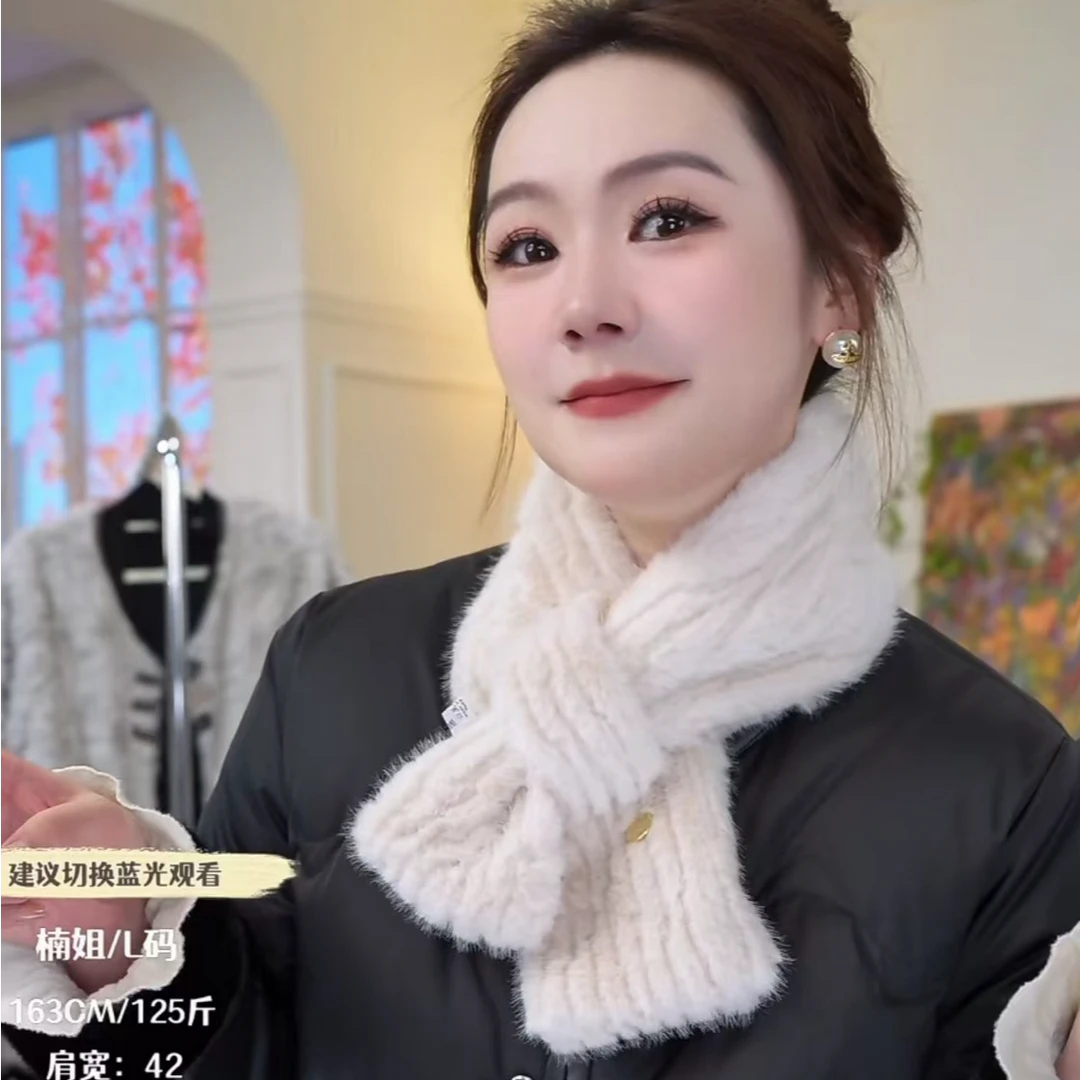 NANJIE/楠姐【毛绒围巾】时尚保暖毛绒围巾XNS6179