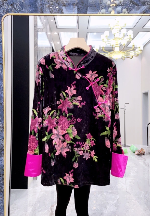 大码衬衫打底衫加肥加大