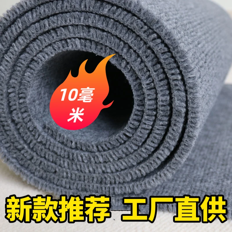 特厚加厚地毯整张大面积满铺商用办公室卧室客厅隔音防滑耐磨耐脏