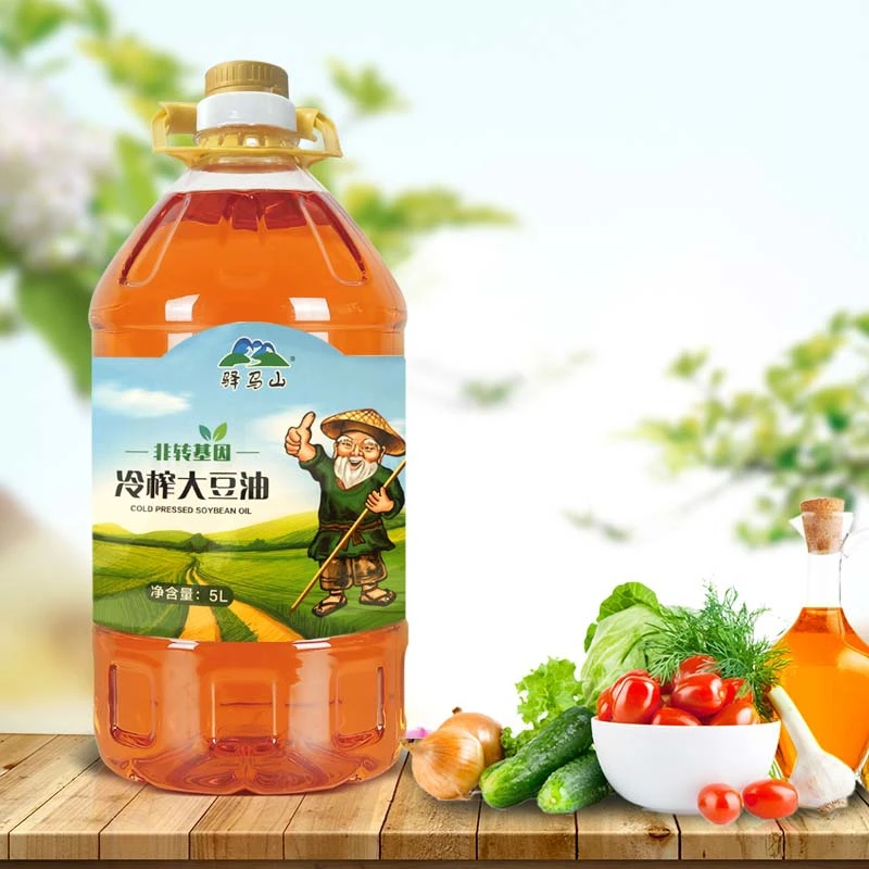 东北冷压榨大豆油5升装食用油TY