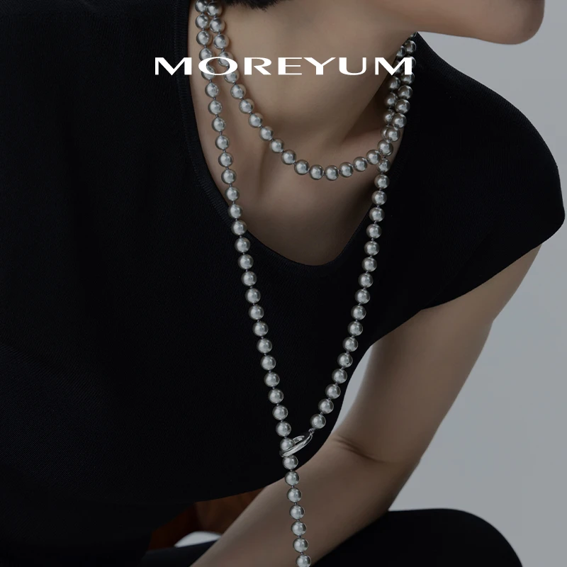 muyang/慕阳 铜项链 气质时尚百搭经典长链无垠项链