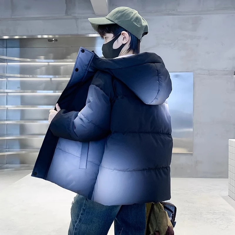 儿童装男童冬装棉衣2023新款中大童加厚保暖棉服冬季棉袄外套洋气