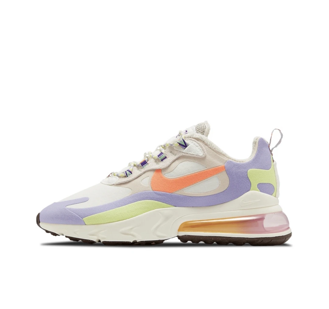 37.5码/内长235 全新正品耐克270女气垫保暖跑步鞋 DC3276-101