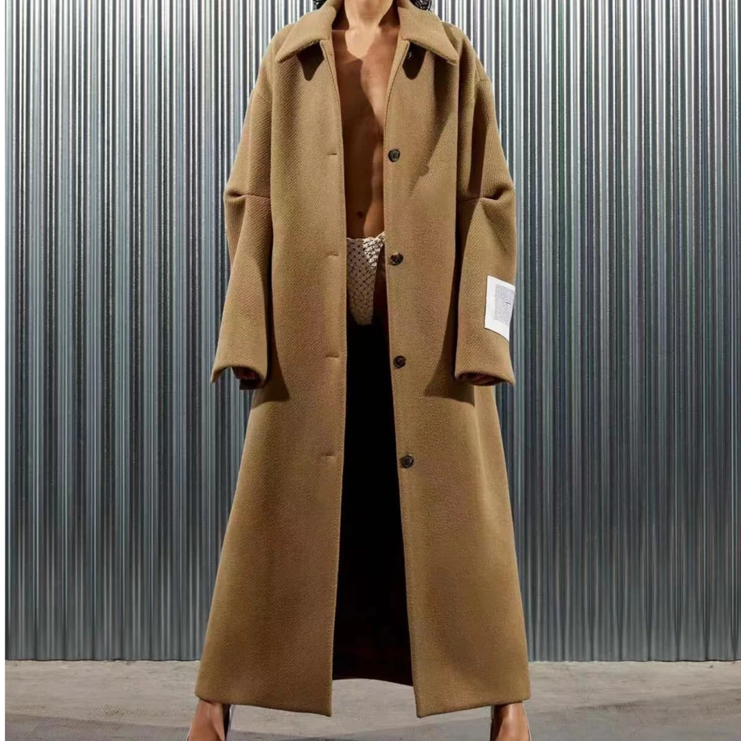 【LOCAT】SONIA CARRASCO 官方正品 浅褐色毛绒大衣 SON011