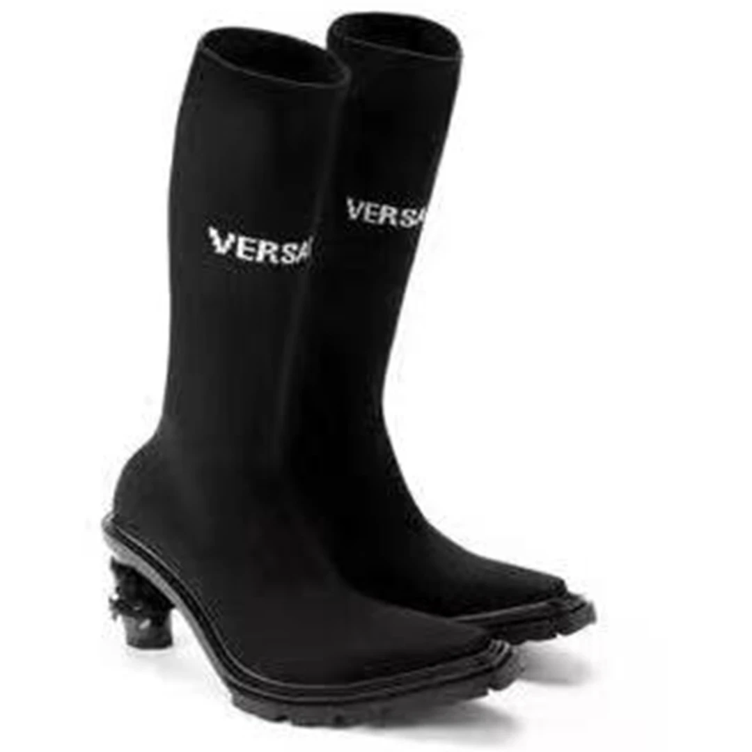 【LOCAT】UNTITLAB 官方正品 绳结跟中筒袜靴 UNT011