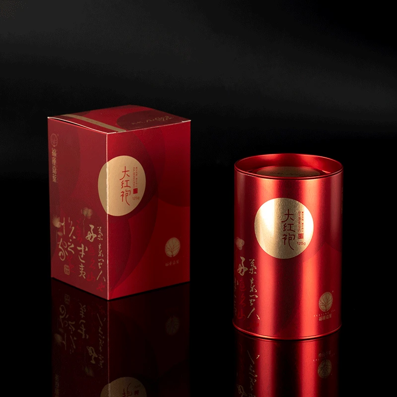 feeling tea/福莲嘉叶⾦罐大红袍125g