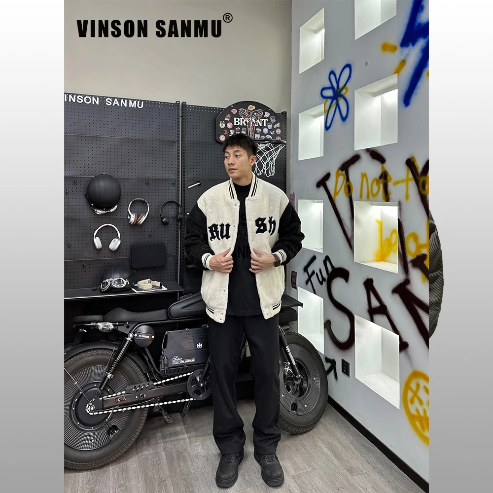 【年末专场专属】冬季加厚羊羔绒外套棉袄美式潮流立领棉服冬装