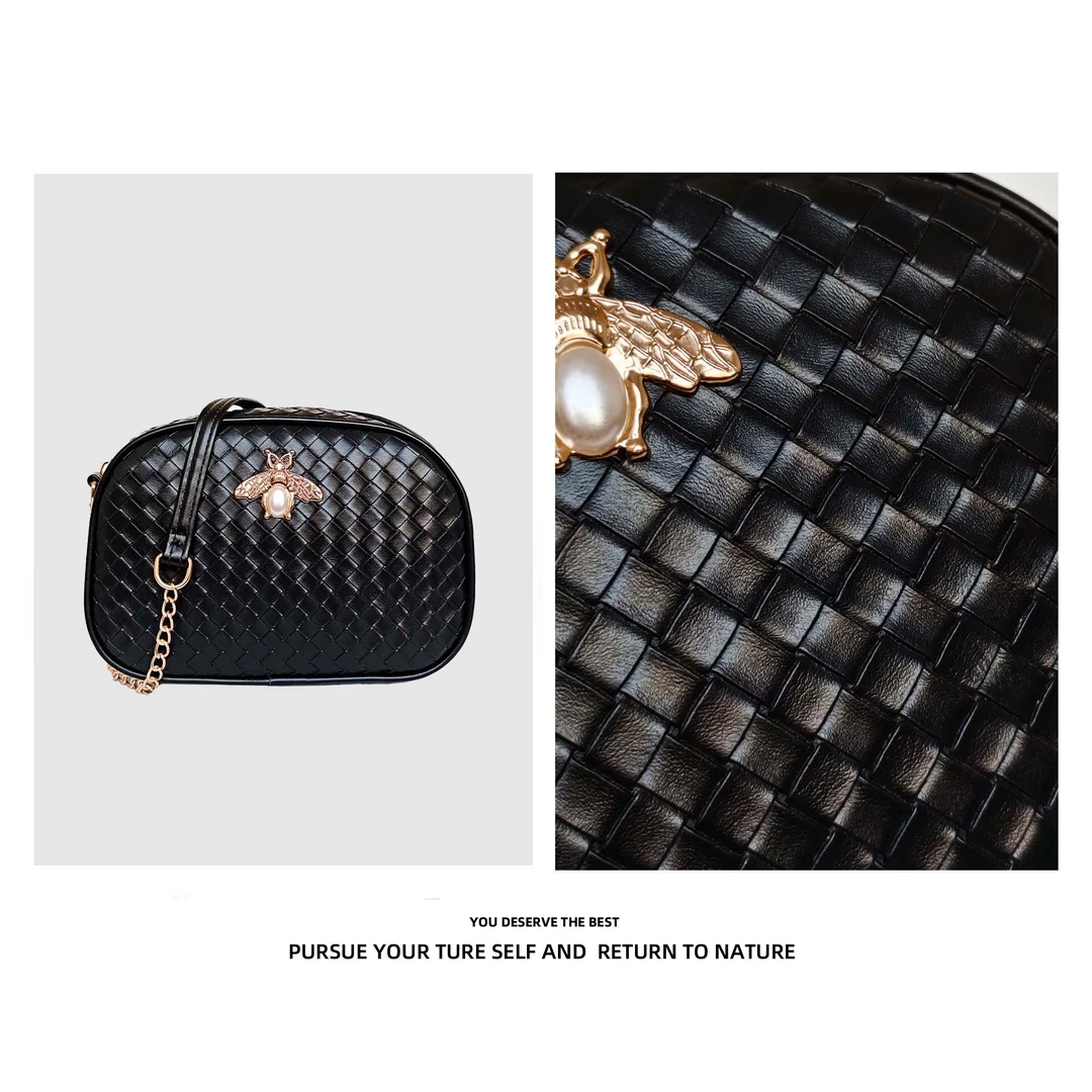 【21*9*15cm】秋冬新款时尚休闲百搭手提单肩斜挎包9676