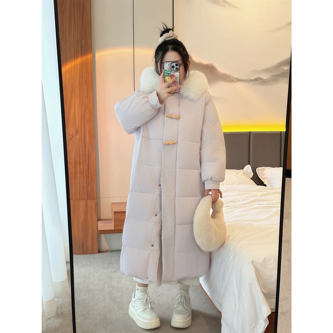 断码捡漏~暖冬晨雾 / 仙女过冬暖炉大毛领羽绒服11274~小琪推荐