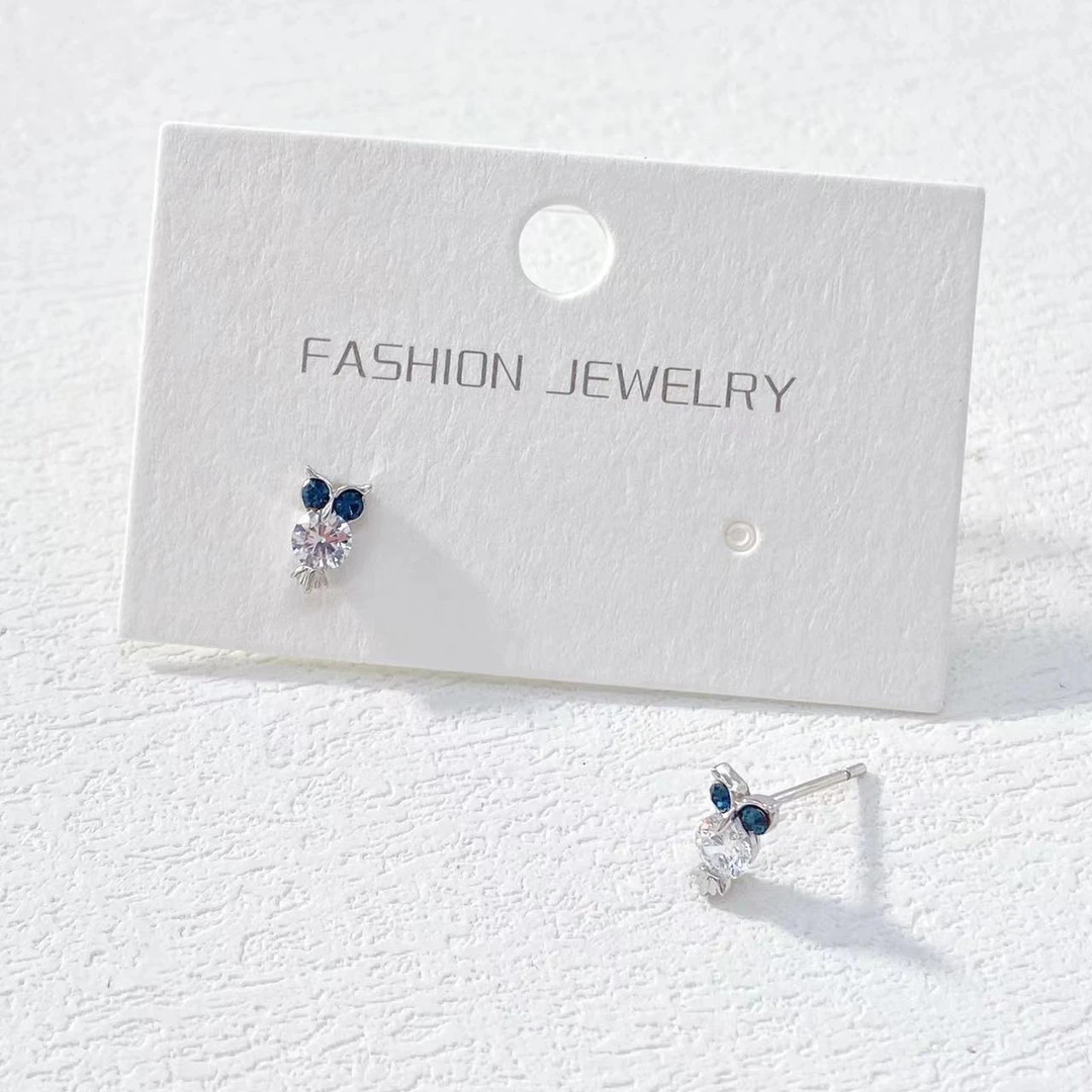 925银耳饰 木木（QA2736）925银耳钉 养耳洞