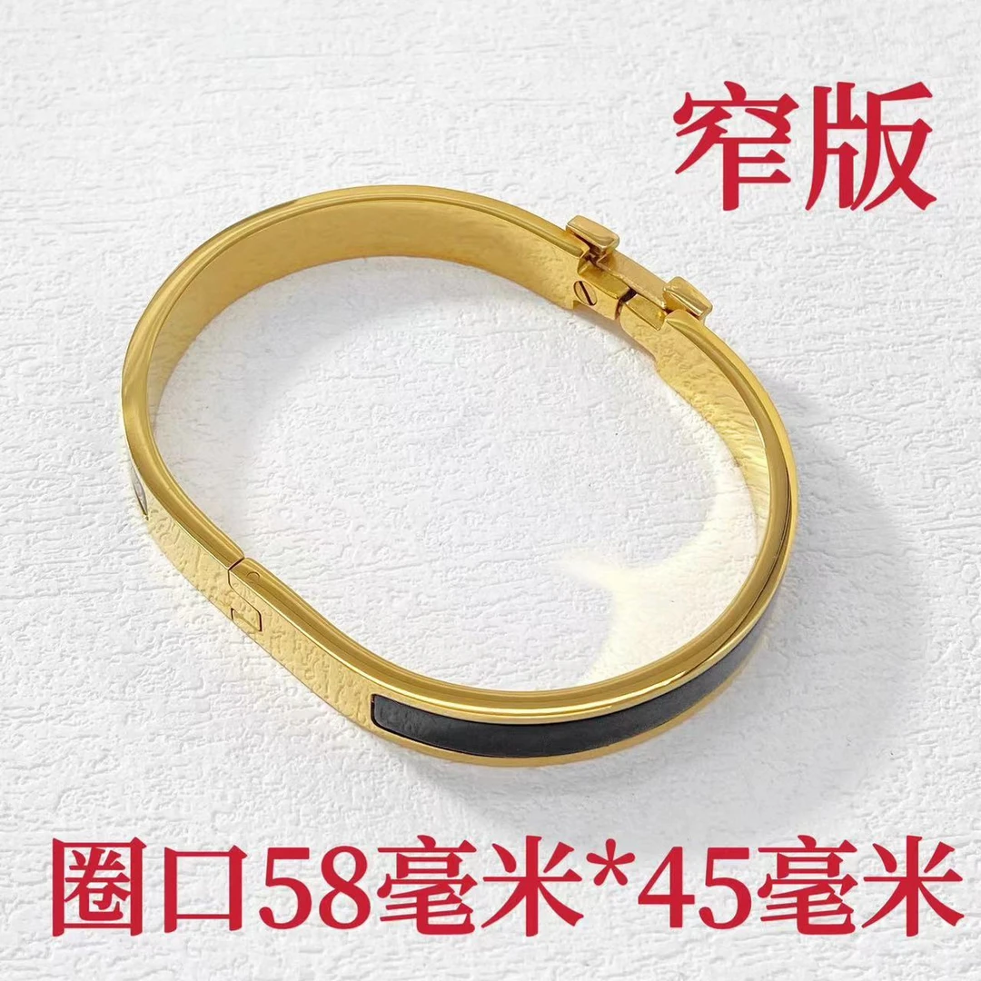 钛钢手镯 木木（QA2773）58毫米*45毫米  手镯