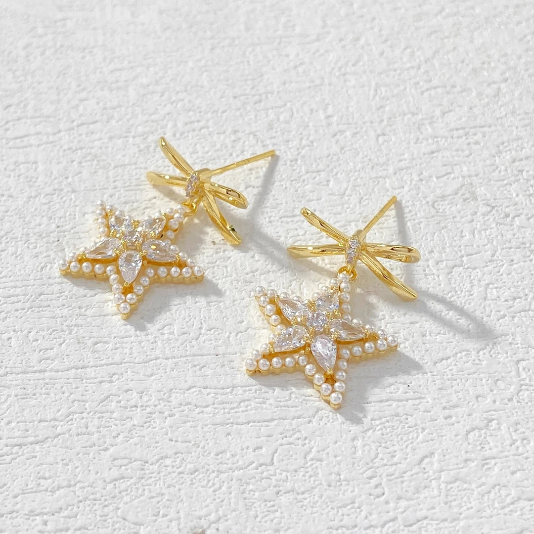 铜合金耳饰 木木（CJ5009）耳饰