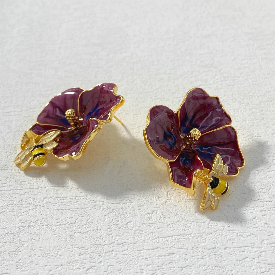 铜合金耳饰 木木（CJ4858）耳饰