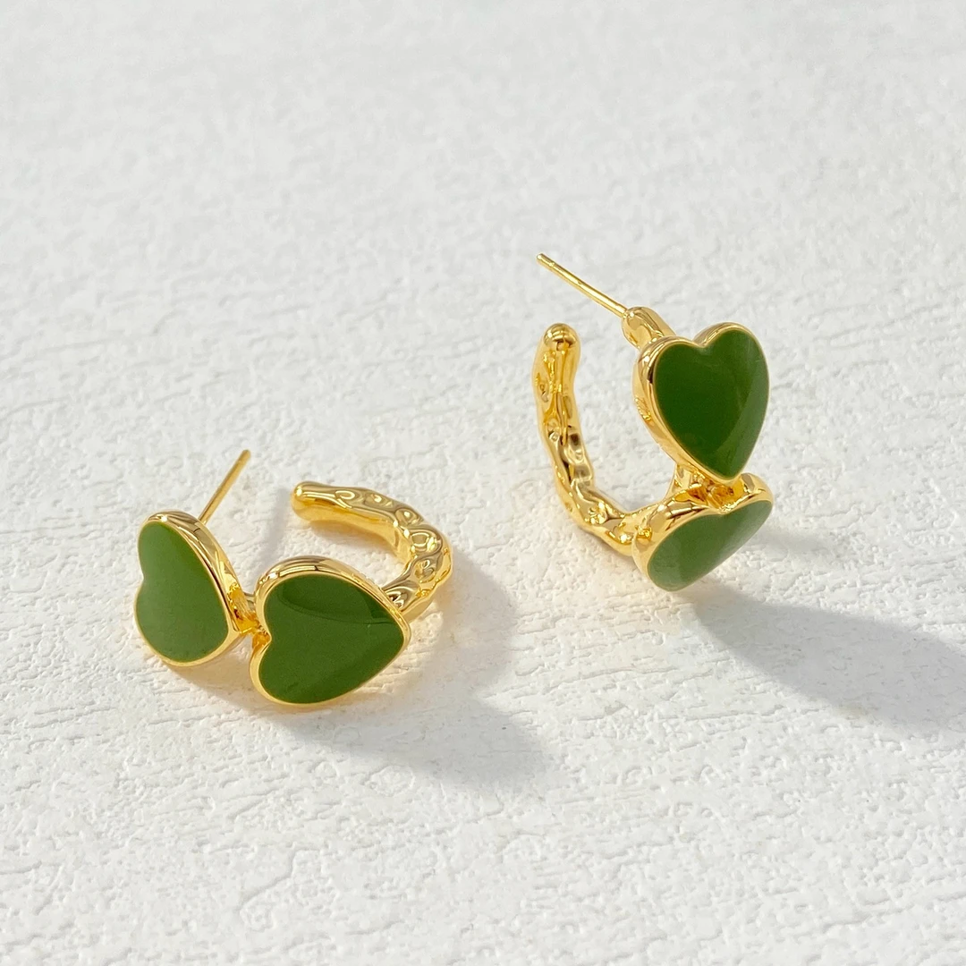 铜合金耳饰 木木（CJ4963）内径13毫米 耳饰