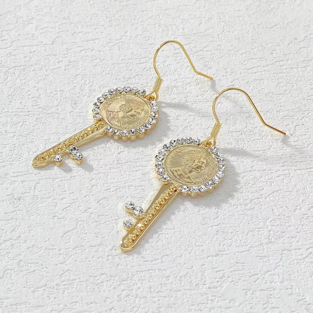 铜合金耳饰 木木（QA2586）耳饰