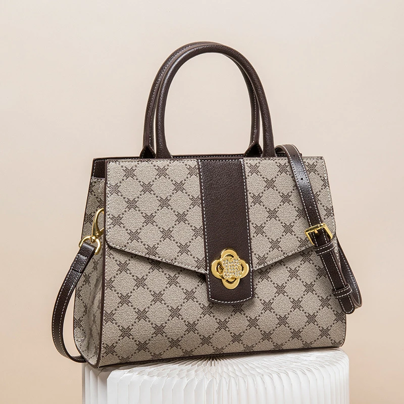 ClareKalen轻奢包包女包真皮大容量手提包生日礼物送女朋友送老婆