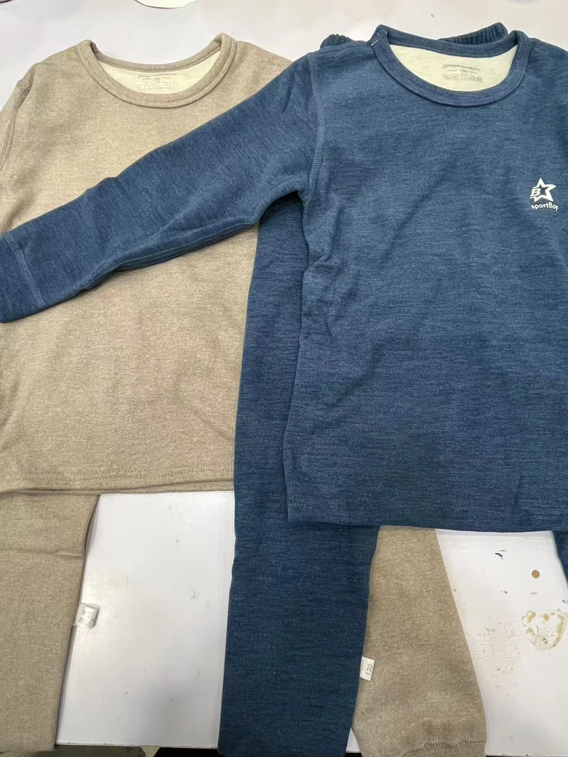 Y810-蚕丝保暖套装（颜色混发）