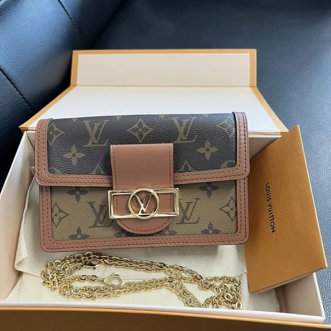 99新 LouisVuitton/路易威登 安琳/现代款达芙妮三款/公价27800