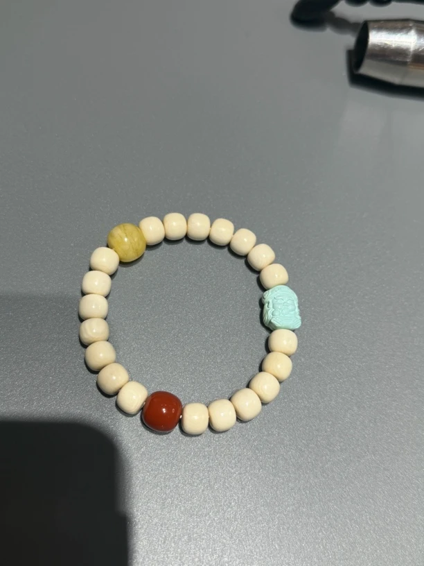 猛犸牙手串老型珠手串