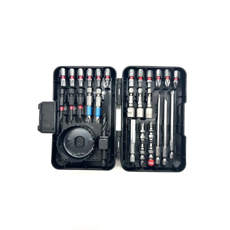【潍坊专属 】电钻批头 27件套 （螺丝刀 内六花 燕尾丝批头）