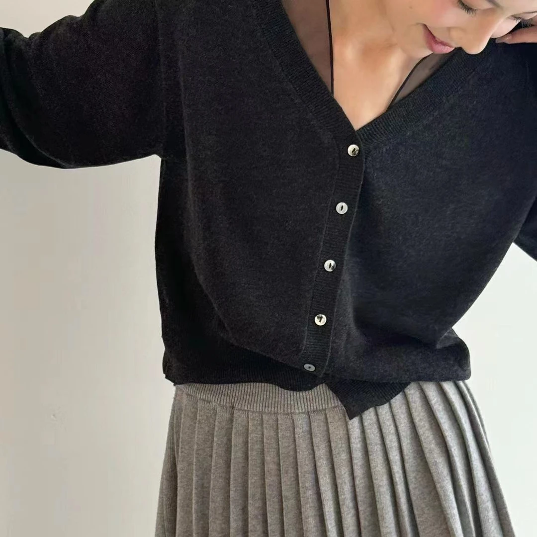 气质网纱拼接开衫