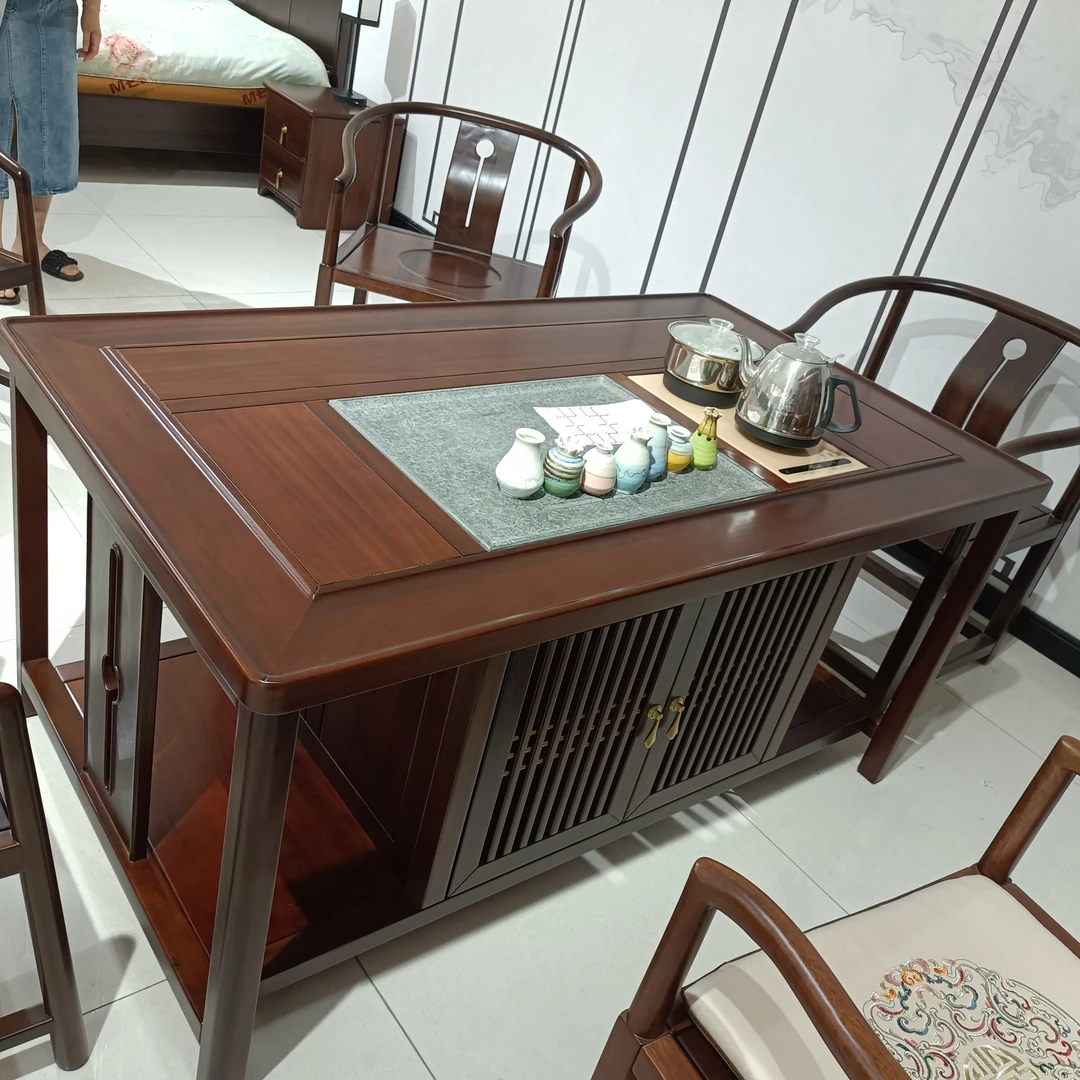 新中式实木茶桌1.5