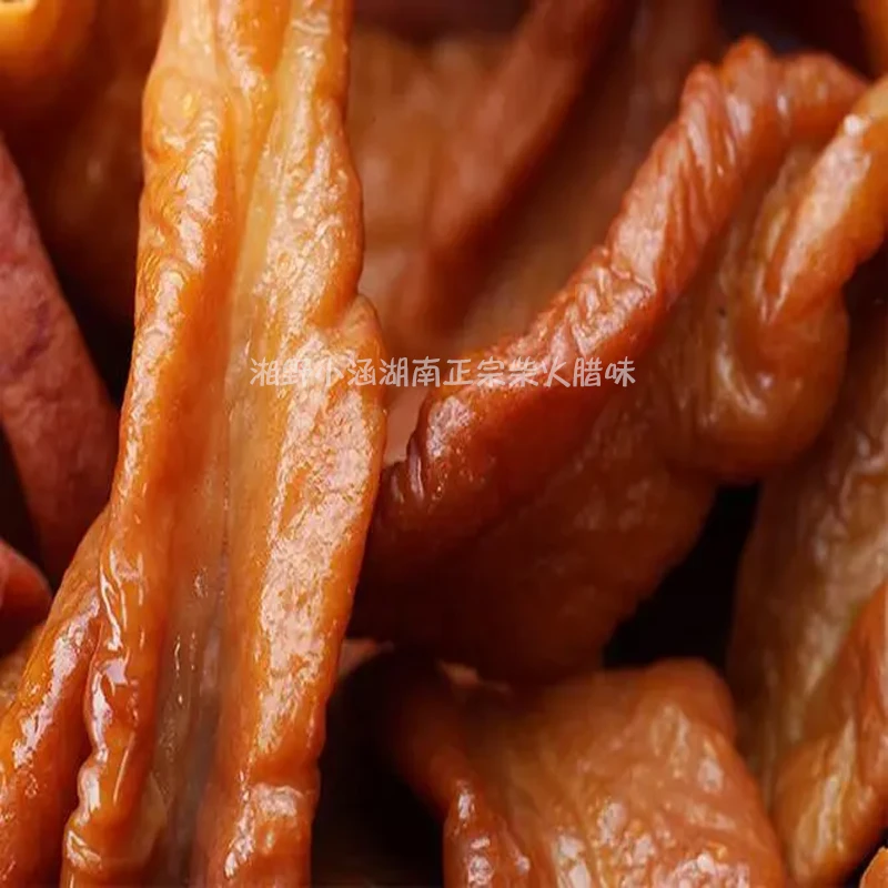 湖南柴火烟熏腊肥肠，腊大肠，腊猪大肠      散装 全国包邮