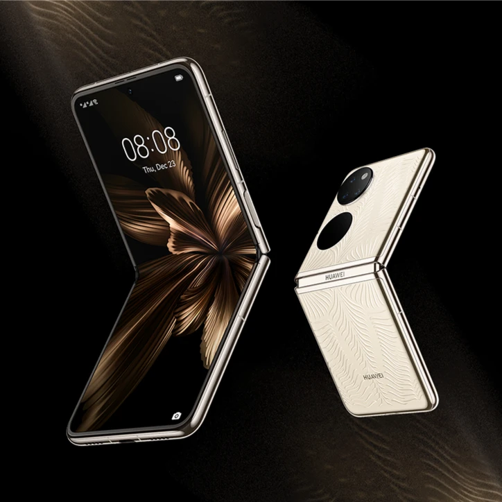99新 HUAWEI/华为 P50Pocket 8＋256G鸿蒙系统轻薄折叠屏手机