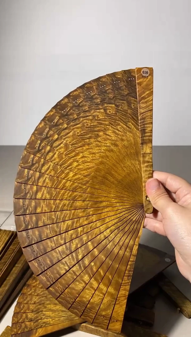 【闪购商品】金丝楠金丝楠木小叶桢楠扇638