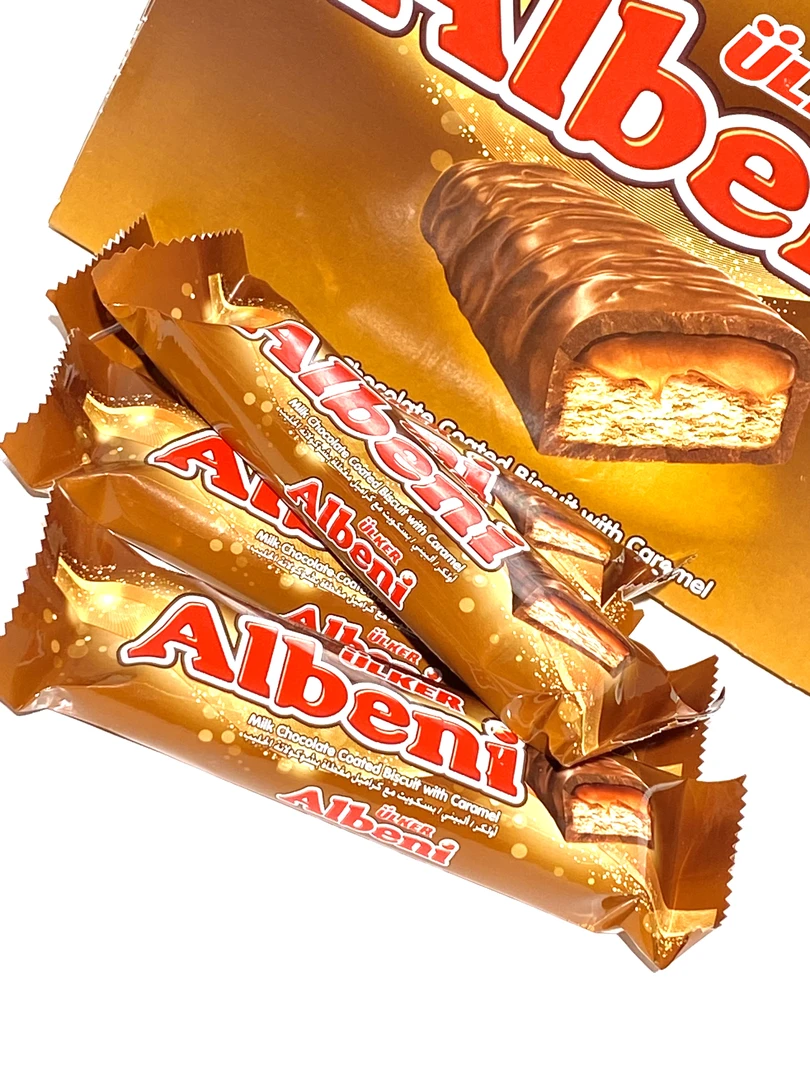 ULKER/ 优客Albeni牛奶夹心巧克力1*24*31g*1盒