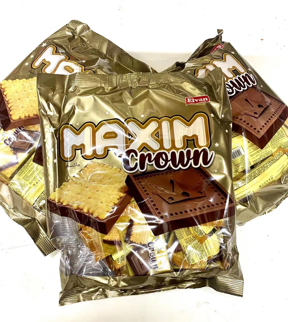 ELVAN*MAXIM 王冠牛奶巧克力饼干275g 3袋