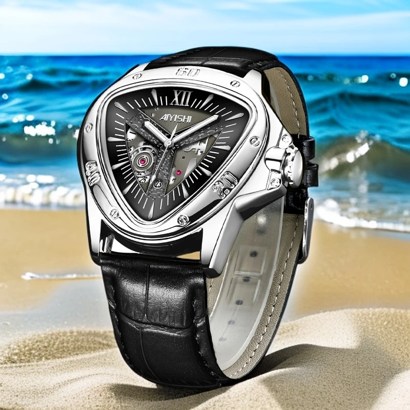 眼镜蛇毒液男士手表瑞士品牌新款高档潮酷百搭全自动非机械手表男